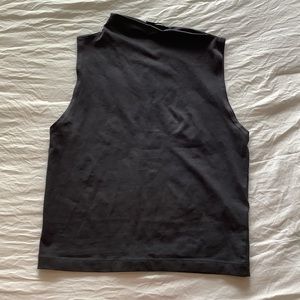Zara asymmetric neck tank top